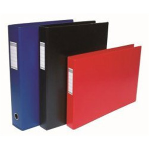 BANTEX PVC BINDER A3 Lever Arch Black 65mm Portrait / Upright 100851525