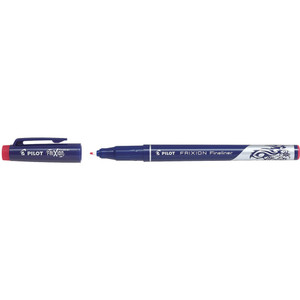 PILOT FRIXION FINELINER ERASABLE Red SW-FF-R Box of 12