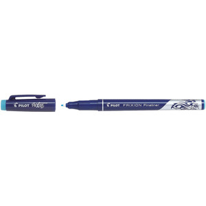 PILOT FRIXION FINELINER ERASABLE Light Blue SW-FF-LB Box of 12