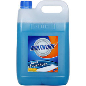 Northfork Liquid Sugar Soap 5L Concentrated Makes up to 150 litres 30:1 Dilution (Single Bottle Only)