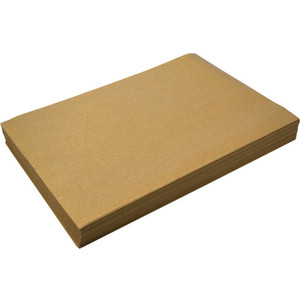 KRAFT PAPER 70GSM NATURAL BROWN 255MM X 380MM 500 SHEETS