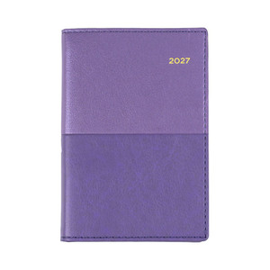 Collins Vanessa Diary Week To View B7R Lilac (Pre-Order Now for 2027)