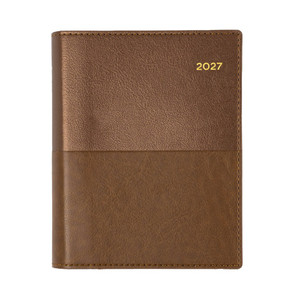 Collins Vanessa Diary Week To View A6 Tan (Pre-Order Now for 2027)