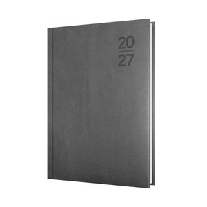 Debden Silhouette Diary Day To A Page A5 Grey (Pre-Order Now for 2027) ** ETA 30/9/2026 **
