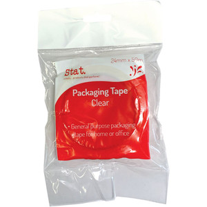 STAT PACKAGING TAPE 24mmx50m Clear