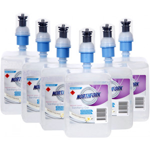 NORTHFORK INSTANT HAND SANITISING GEL 0.4ML Carton of 6