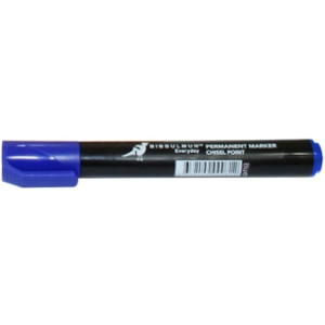 BIBBULMUN PERMANENT MARKER 271 Chisel Blue