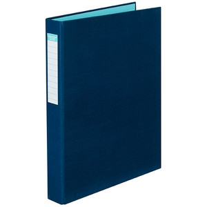COLOURHIDE RING BINDER A4 2D RING 25MM NAVY *** While Stocks Last ***