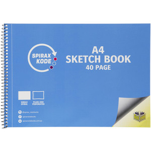 SPIRAX KODE 964 A4 SKETCHBOOK 40 Page