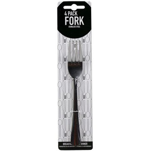 Stainless Steel Forks 19cm Pack of 4 KT0034