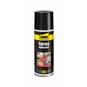 SPRAY ADHESIVE UHU 200ML 2 IN 1