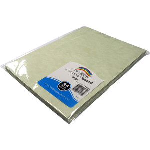 RAINBOW PARCHMENT BOARD A4 180GSM SAGE PK50