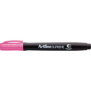 Artline Supreme Permanent Marker Chisel Pink (Box of 12) *** While Stocks Last ***