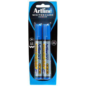 ARTLINE 577 WHITEBOARD MARKER 2PK BLUE HS (Pack of 2)
