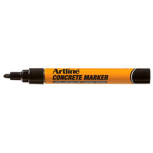 ARTLINE CONCRETE PERMANENT MARKER BLACK (BX12)