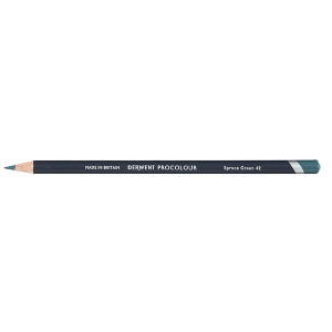 DERWENT PROCOLOUR PENCIL SPRUCE GREEN 42 (Box of 6)