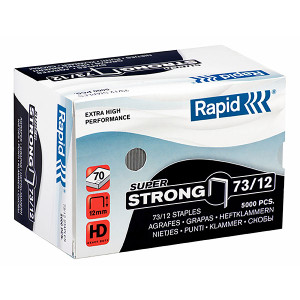 RAPID STAPLES 73/12MM BX5000 S/STRONG