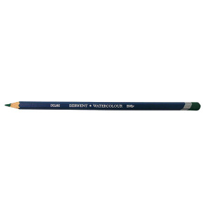 DERWENT WATERCOLOUR PENCIL BOTTLE GREEN 43 (Box of 6)