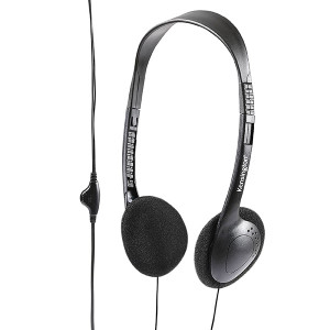 KENSINGTON LIGHT WEIGHT HEADPHONES BLACK