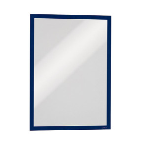 DURABLE DURAFRAME SIGN HOLDER A3 NAVY PK2