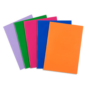 CONTACT BOOK SLEEVES SOLID 9X7 PK5