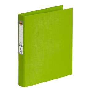 MARBIG RING BINDER A4 25MM 2D PE LIME