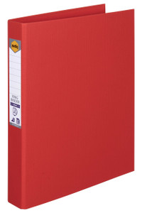 MARBIG RING BINDER A4 25MM 3D PE RED