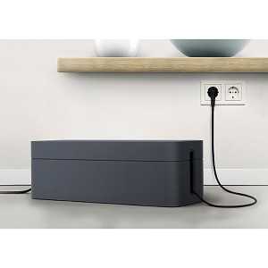 DURABLE CAVOLINE CABLE BOXES L CABLE, GRAPHITE