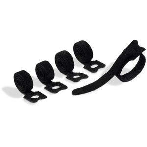 Durable Cavoline Self Grip Cable Ties 200 X 20mm Black, Pack of 5