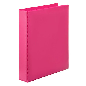 MARBIG CLEARVIEW INSERT BINDER A4 50MM 4D PINK