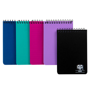 SPIRAX KODE NOTEBOOK P955 POCKET ASSORTED COLOURS (PACK OF 5)