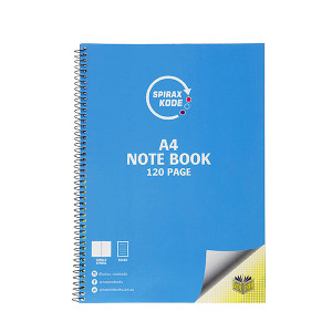 SPIRAX KODE 957 A4 NOTEBOOK 120PG