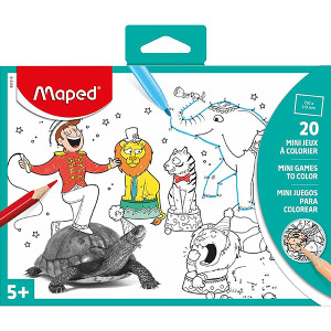 MAPED POCKET GAMES TO COLOUR 20 SHEETS *** While Stocks Last ***