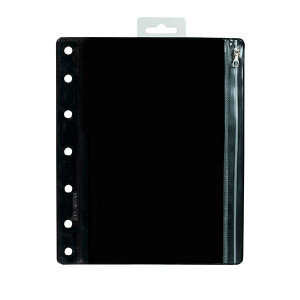 COLOURHIDE BINDERMATE PENCIL CASE A4 BLACK