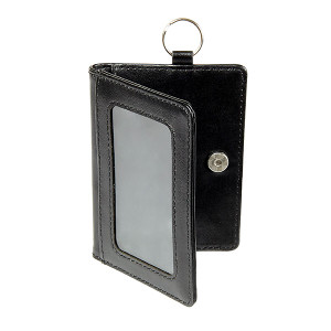 REXEL ID WALLET WITH KEY RING PU FINISH