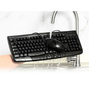 KENSINGTON PROFIT WASHABLE KEYBOARD AND MOUSE DESKTOP SET