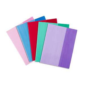 CONTACT BOOK SLEEVES TINTS 9X7 PK5
