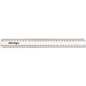 OFFICE CHOICE RULER 30cm Clear 123050OC ** While Stocks Last **