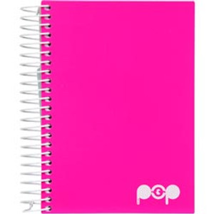 SPIRAX P943 POP NOTEBOOK A6 400 Page Pink