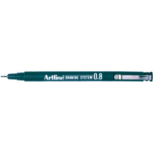 ARTLINE 238 DRAWING SYSTEM PEN 0.8MM BLACK BX12