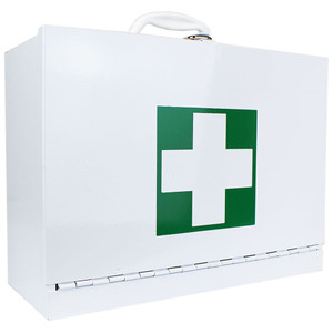 AEROCASE Small Drop Front Metal Cabinet 34 x 25 x 15cm, Each