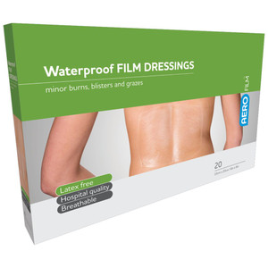 AEROFILM Waterproof Film Dressing 15 x 20cm, Box of 20