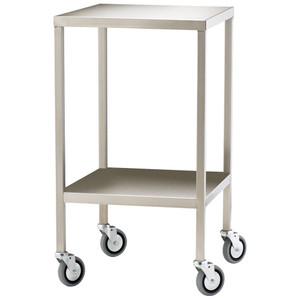 Small Stainless Steel Trolley 50 x 50 x 90.5cm, Each
