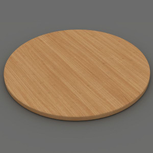 OM Classic Round Table Top Only 900mm Diameter Beech