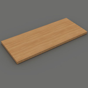 OM Classic Melamine Desk Top Only 1800Wx900mmD Beech