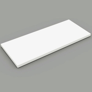 OM Classic Melamine Desk Top Only 1800Wx900mmD White