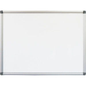 Rapidline Porcelain Whiteboard 2400x1200mm Aluminium Frame