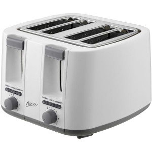 Nero 4 Slice Toaster Glossy White, Each