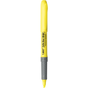 BIC BRITELINER GRIP YELLOW HIGHLIGHTER