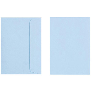 Quill Coloured Envelope 80gsm C6 - Powder Blue Pack of 25 (93004)